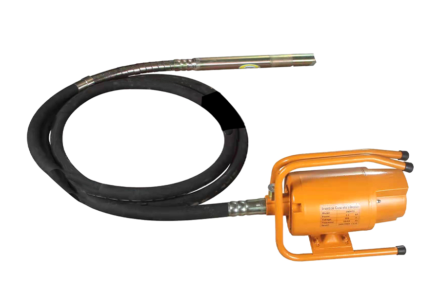 Malé ručné elektrické vibrátory na betón, zásuvné vibrátory